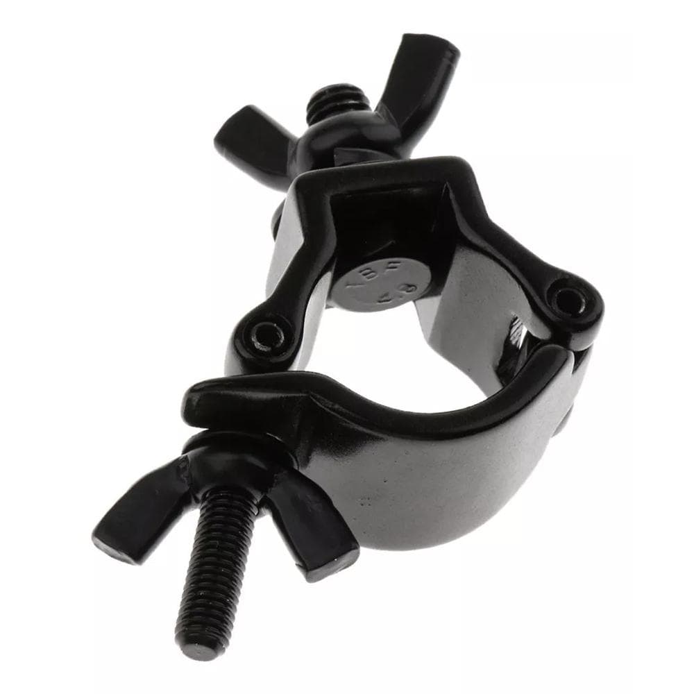Aluminum Stage Light Hook Truss Clamp Heavy Duty Stage Light Clamp 0-Shaped Moving Head Light Truss black