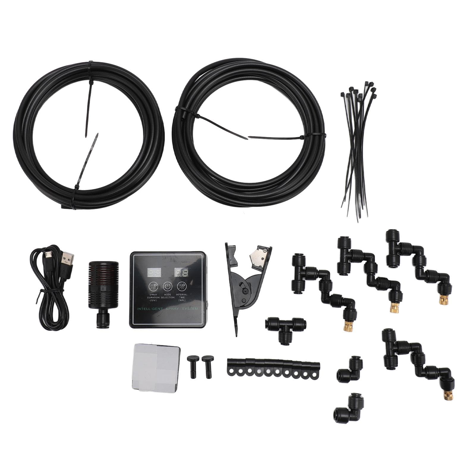 Reptile Misting System with Timer Simulates Rainfall Smart Spray System with Omni Directional