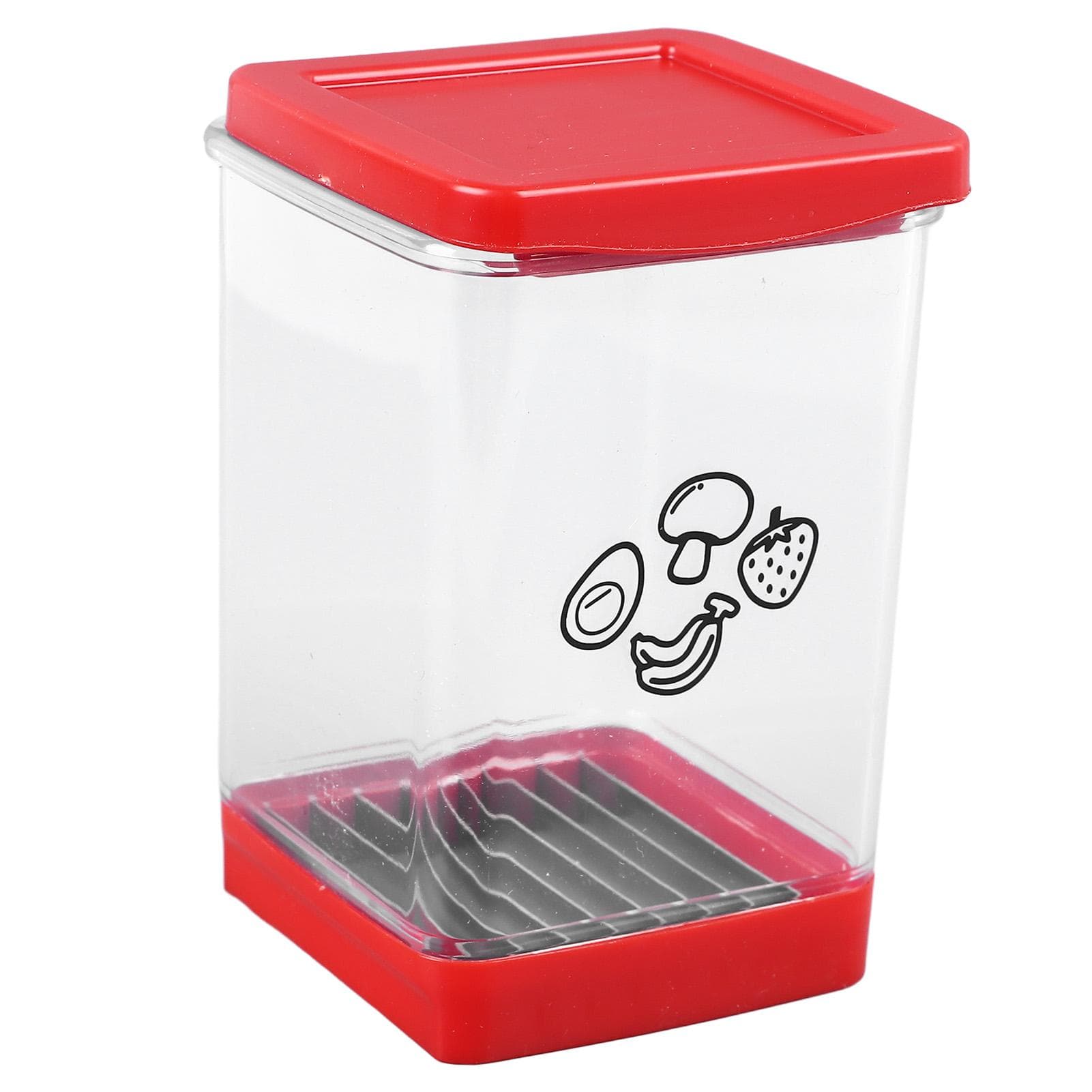 Fruit Slice Cup Multifunctional Stainless Steel Blades Effortless Food Cutter Dicer for Vegetable L