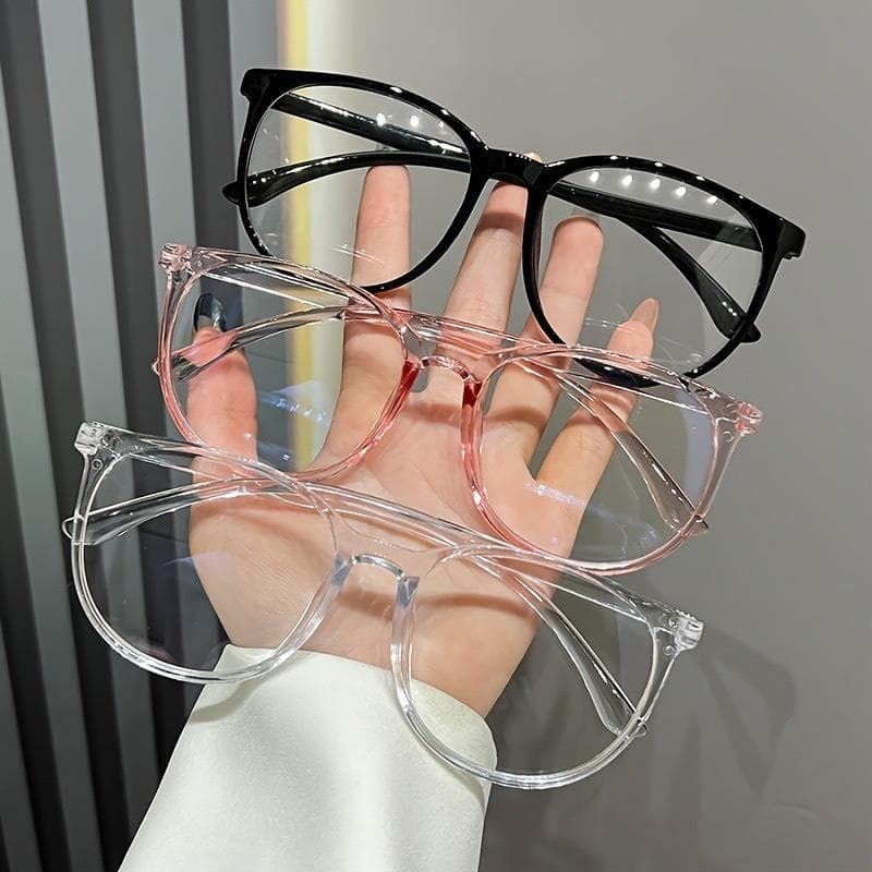 3 Pairs Street Style Photo Glasses for Men Retro Modern Design Dress Up Accessories Minimalist Fashion