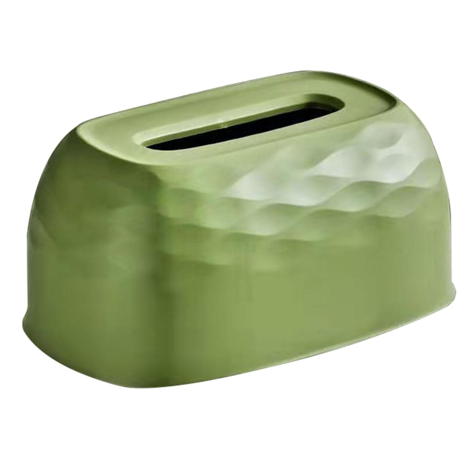 Tissue Box Wall Mounted Tissue Case for Living Room Kitchen Bedroom Office green