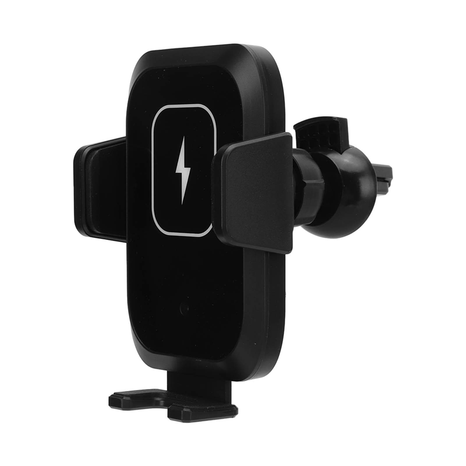 2 in 1 Wireless Car Charger Automatic Clamping Phone Holder Retractable 360 degrees Rotating for