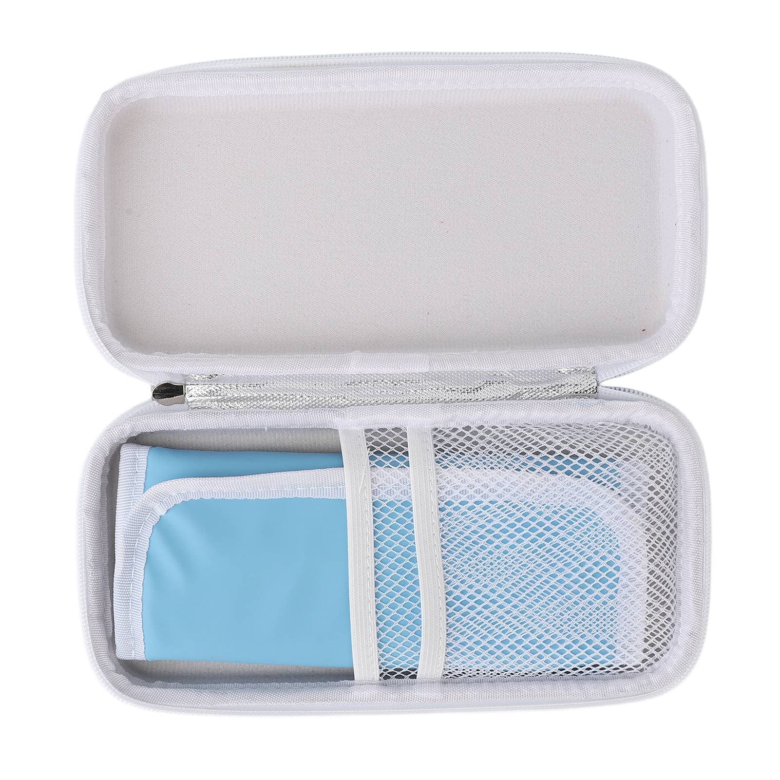 Medical Cooler Bag Excellent Insulation Zipper Design Portable Insulin Cooler Travel Case for light blue