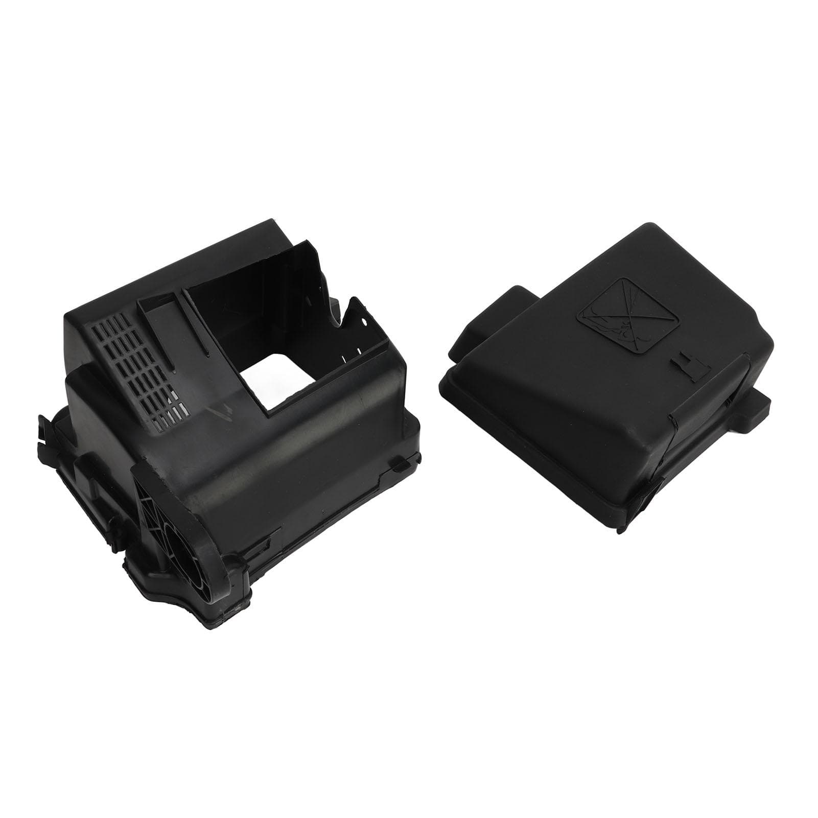 Fuse Box Cover with Base 6556Z1 Black Circuit Protection Replacement For Peugeot 206 207 206CC