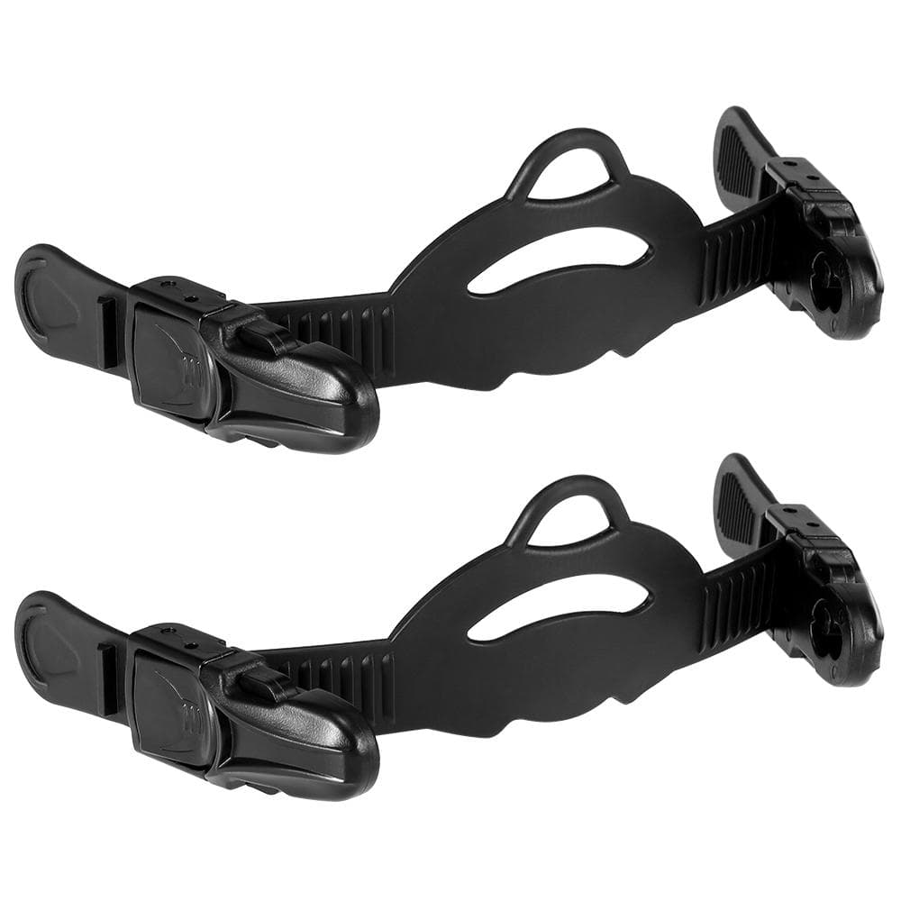 Fins Strap Universal Adjustable Fins Replacement Buckle Strap for Diving black