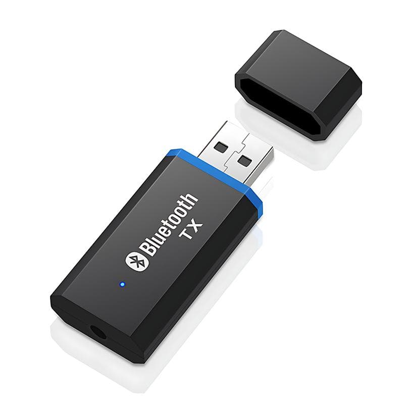 Bluetooth Transmitter 5.0 + EDR Audio Adapter For TV PC Headphones 3.5MM Jack AUX USB Stereo Music Wireless Adapter Plug & Play TX3