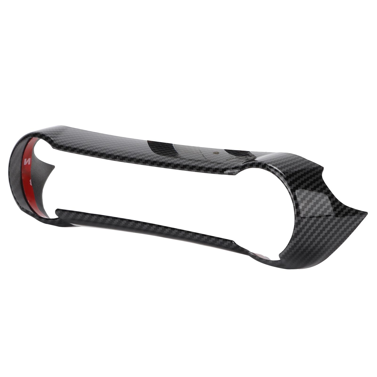 Central Control Air Conditioning Panel Cover Trim Frame Carbon Fiber Style Decor Replacement for