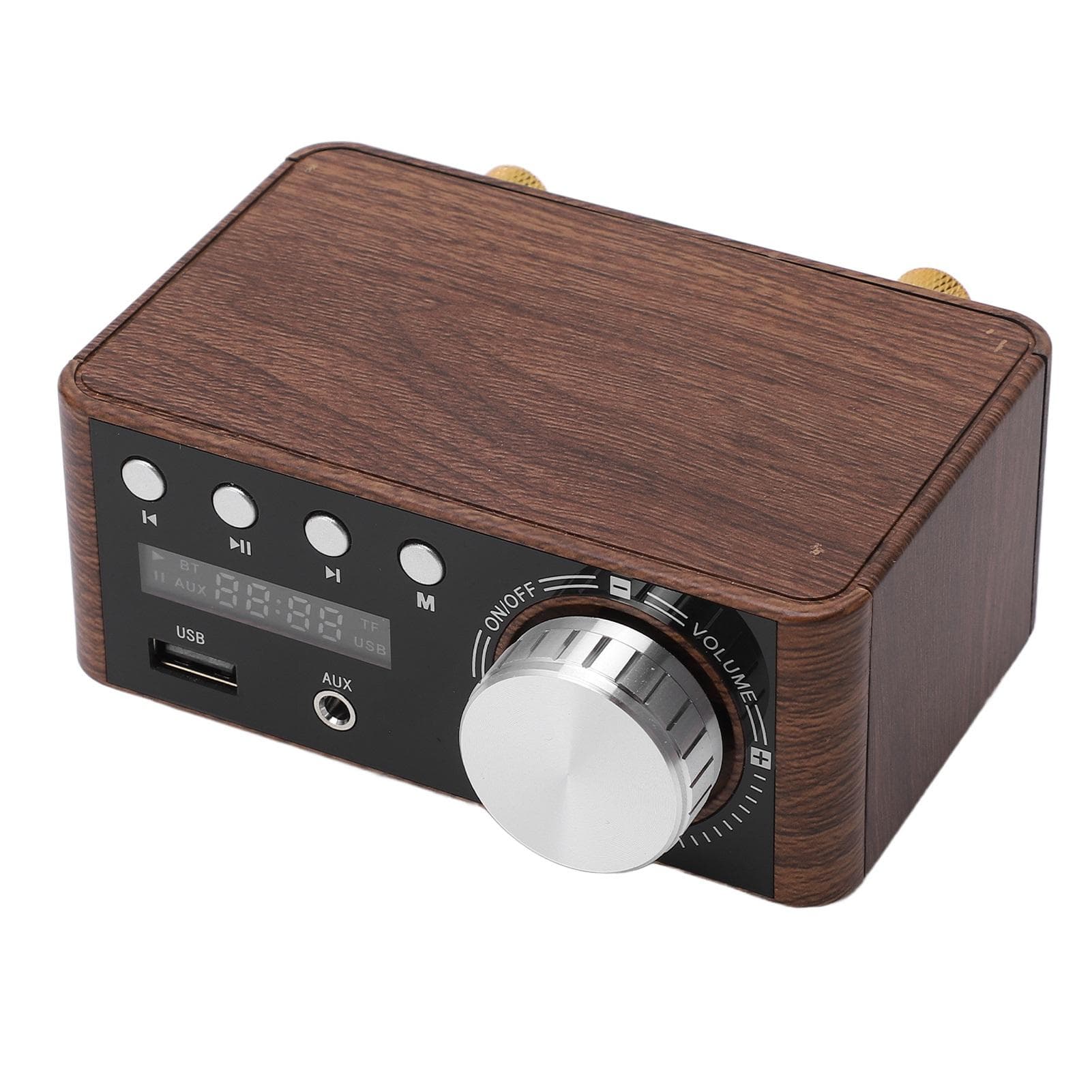 Mini Bluetooth 5.0 Power Amplifier Stereo HiFi Digital Amp 2 Channel 50W and 50W with USB Input