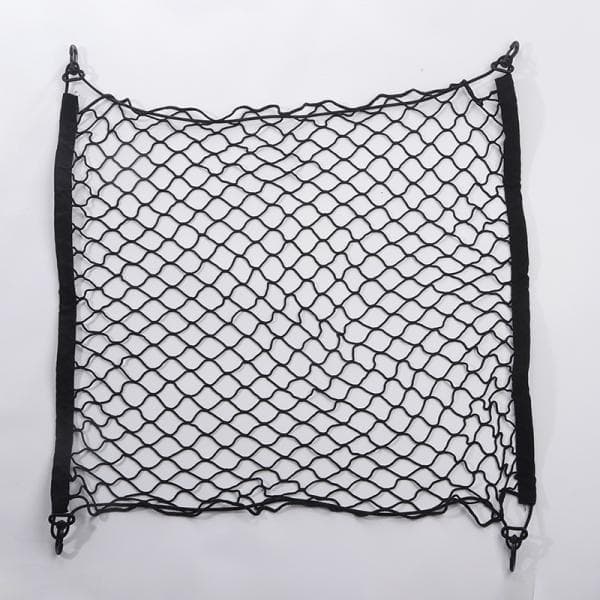 1Pc Universal Trunk Net Pocket Car Luggage Shelter Storage Net Cargo Storage Organiser Mesh Netting Van Truck black