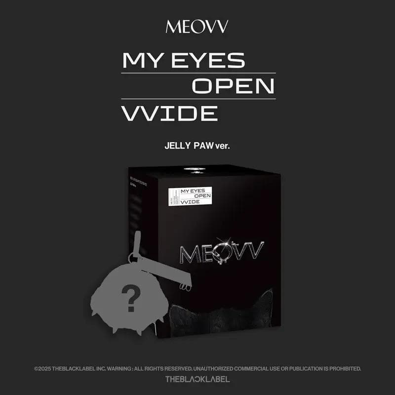 MEOVV - [MY EYES OPEN VVIDE] 1st EP Album JELLY PAW Version Jelly Paw