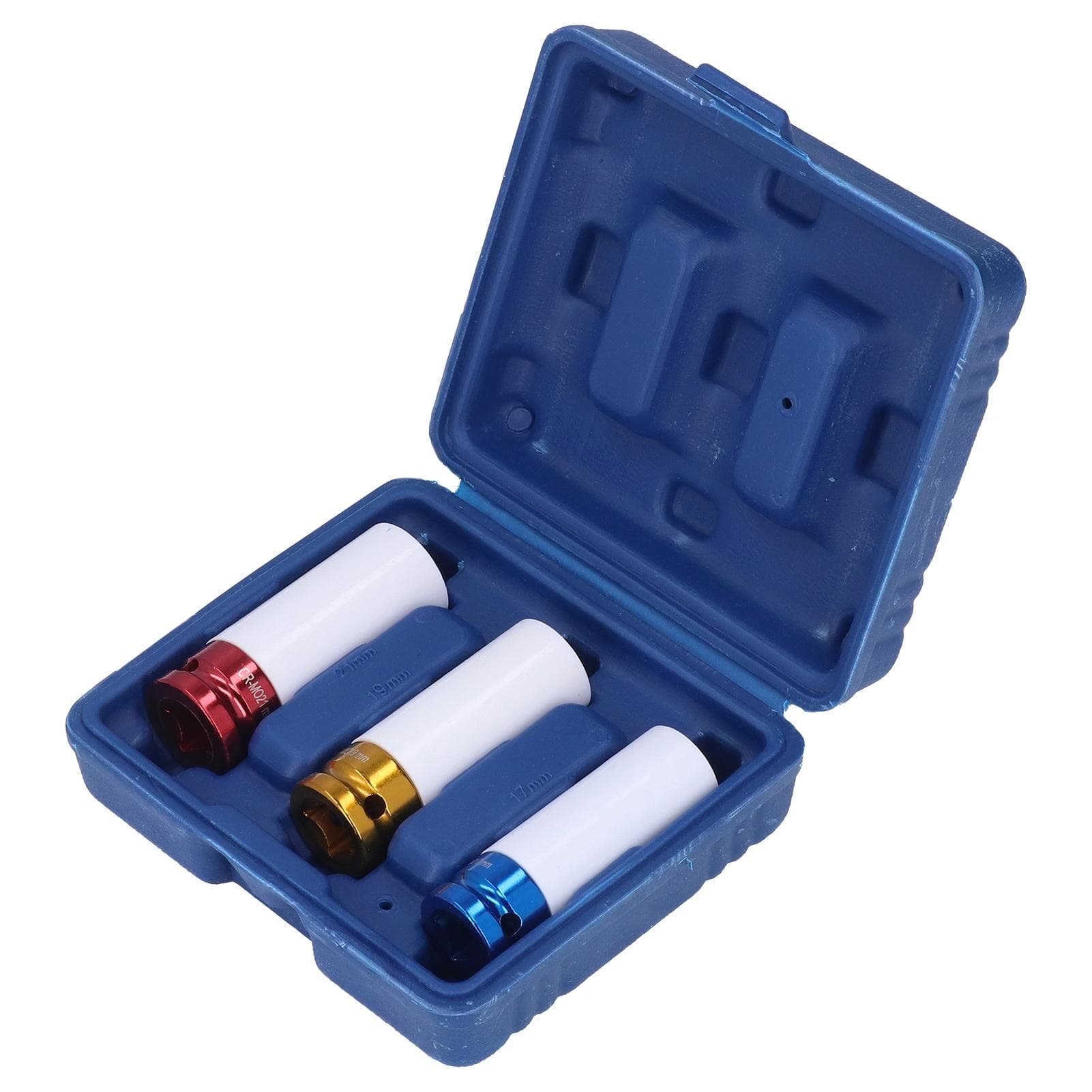 3Pcs set Wheel Nut Socket Set CRMO Alloy Steel Colourful Wheels Nuts Protector 17mm 19mm 21mm