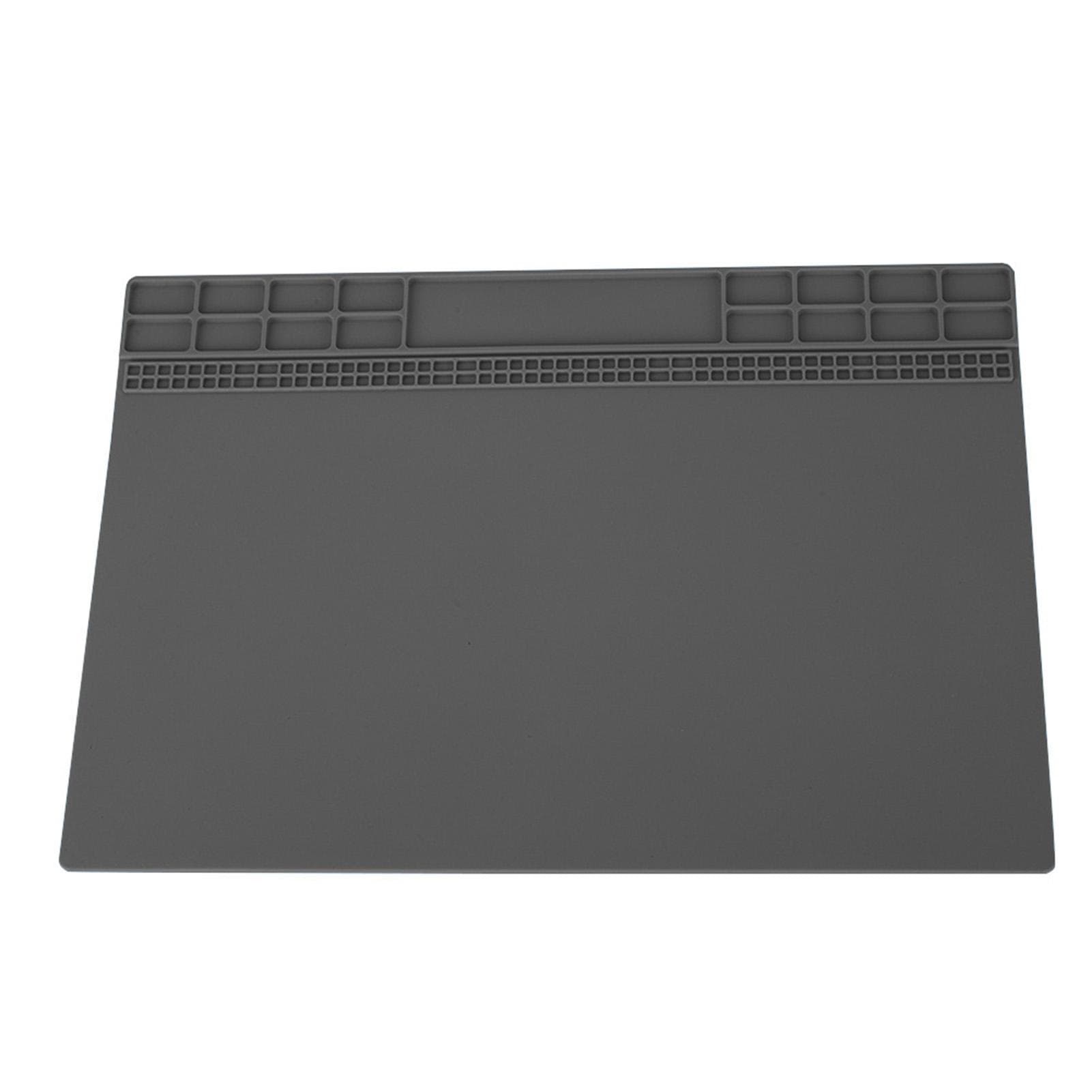 Heat Resistant Phone Computer Maintenance Platform Heat Insulation Pad Mat Gray gray