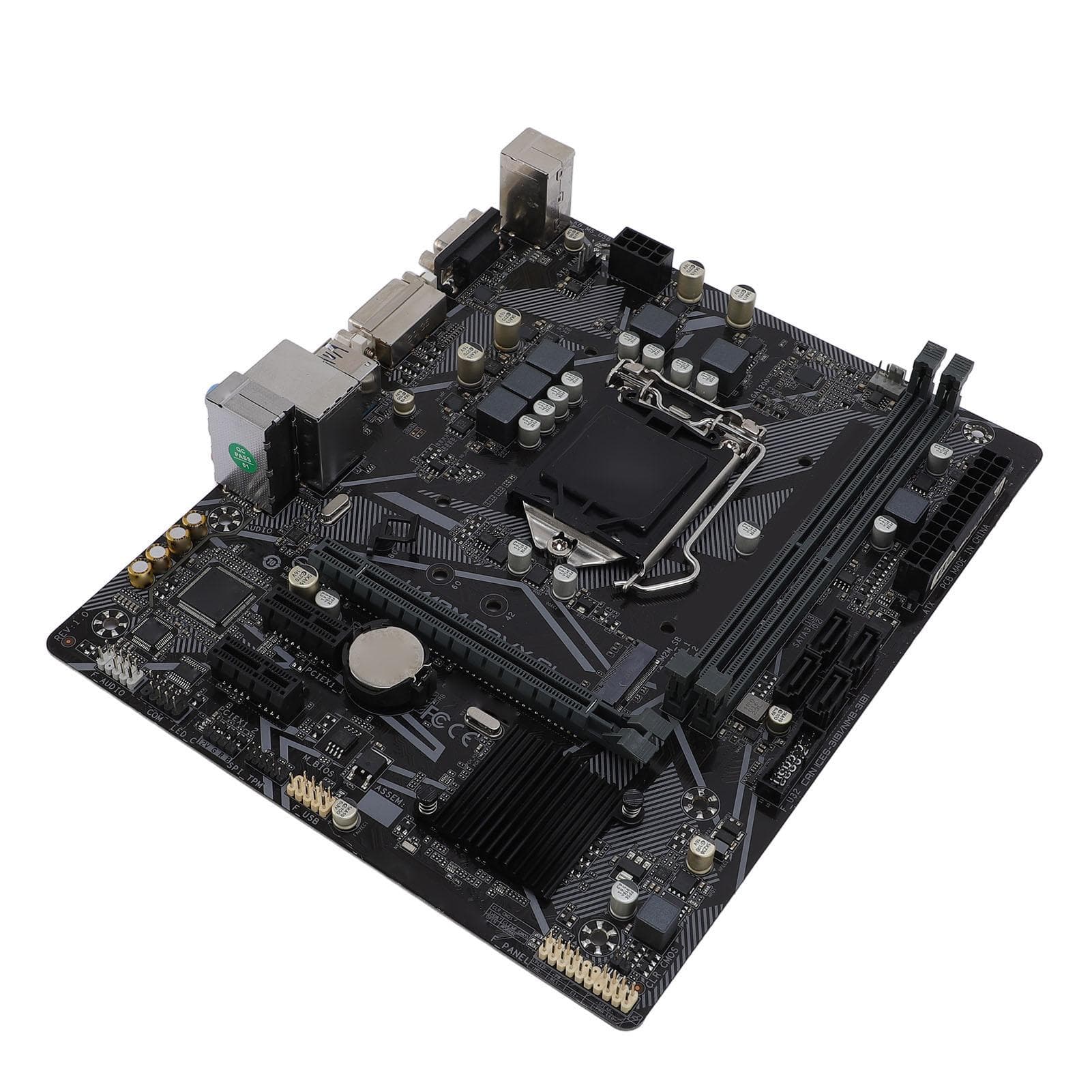 M ATX Motherboard 2xDDR4 DIMM Slot 4xSerial ATA III Port Motherboard Support for LGA 1200 2 Channel