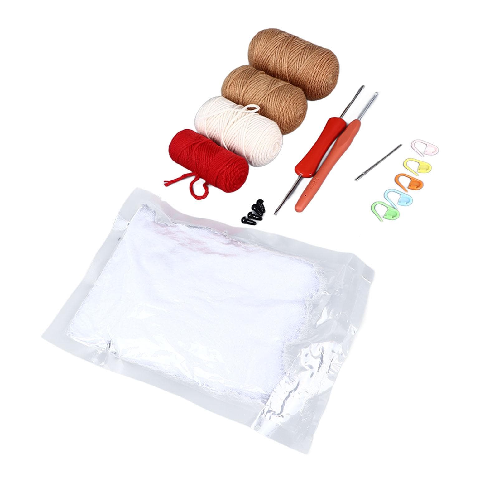 Beginner Crochet Kit DIY Innovative Fun Educational Crochet Animal Kit with Step By Step Video