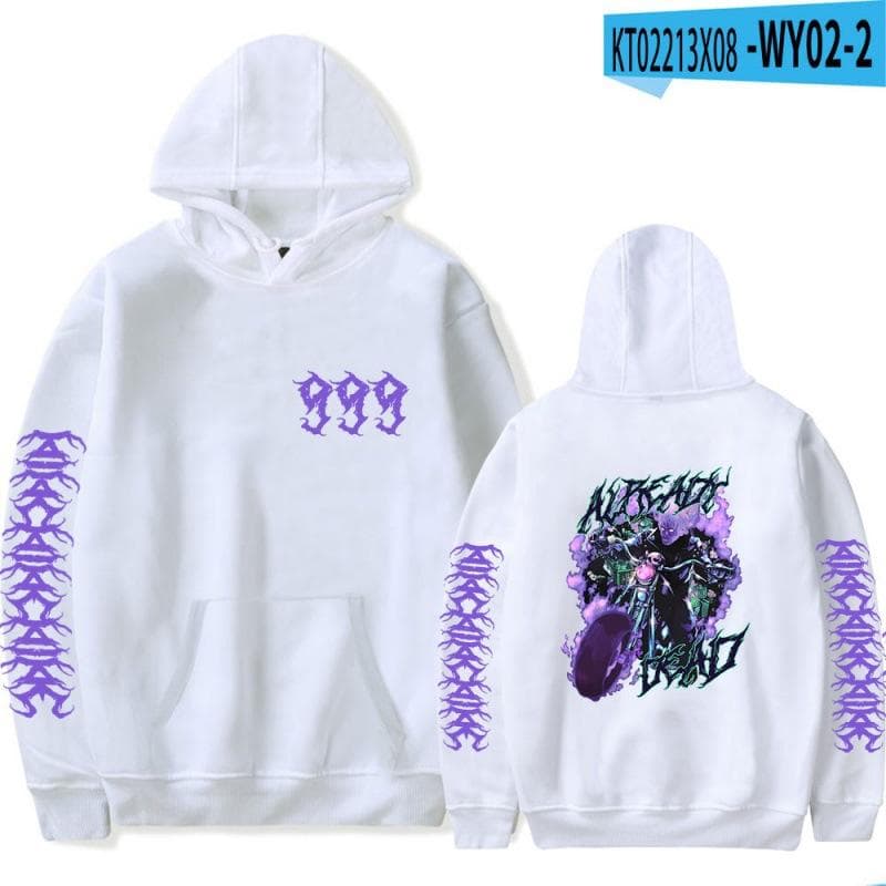 Black Hoodies Juice WRLD Men Women Sweatshirts S