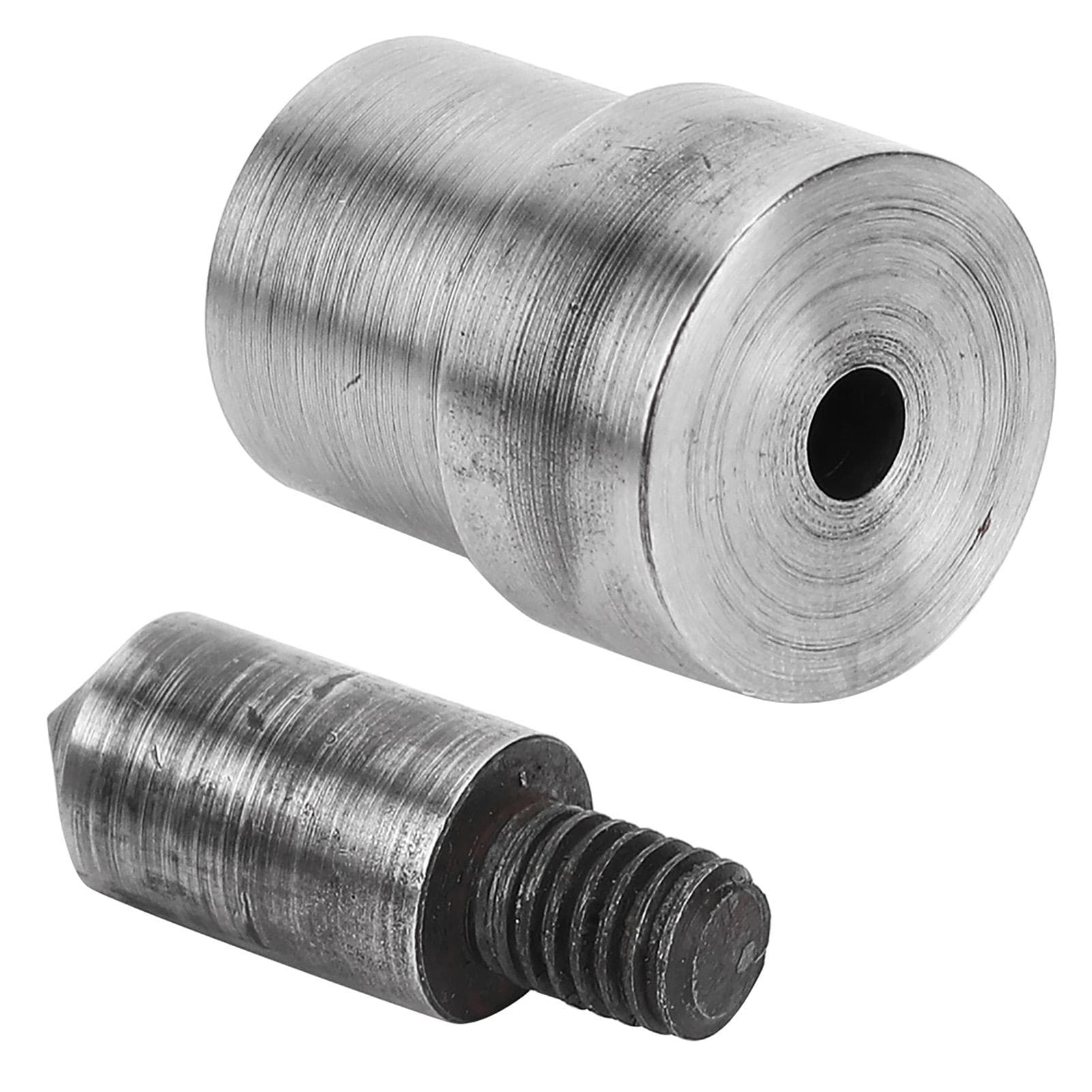 2pcs 1.5-16mm 45# Steel Punching Mold Hollow Hole Puncher Leather Belt Punch Tool (16mm) 8mm