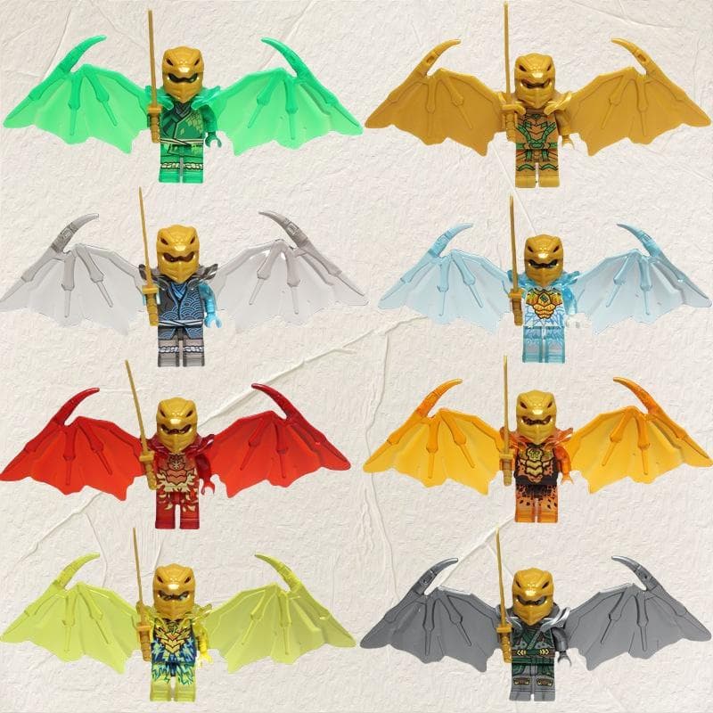 Minifigures Dolls Building Bricks Zane Nya Garmadon Arin Building Blocks Mini Figures Assemble Toys Model for Childres Gif