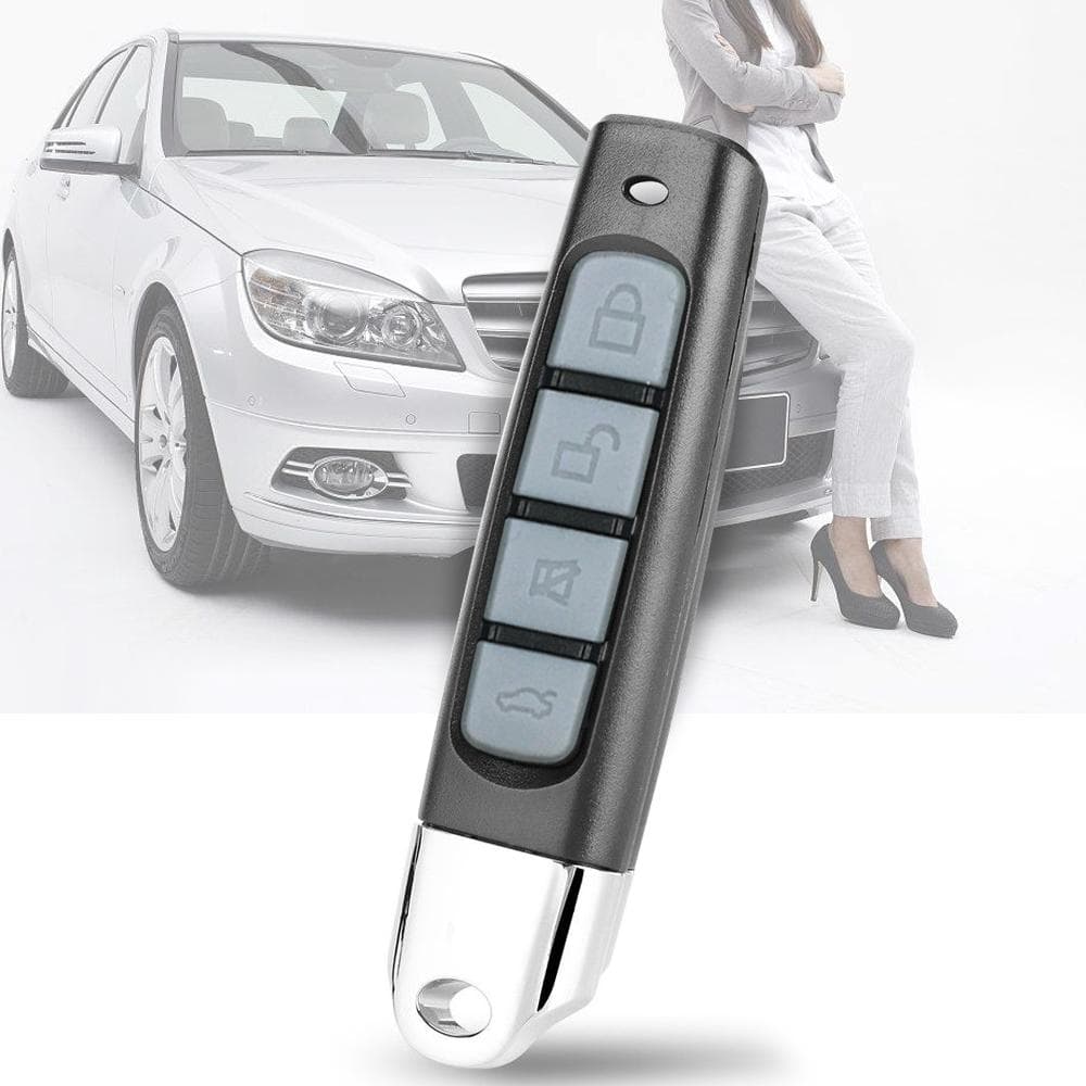 5 Packs 433MHz Car Alarm Garage Door Remote Controller Duplicator Clone Code Scanner Transmitter 2PCS black