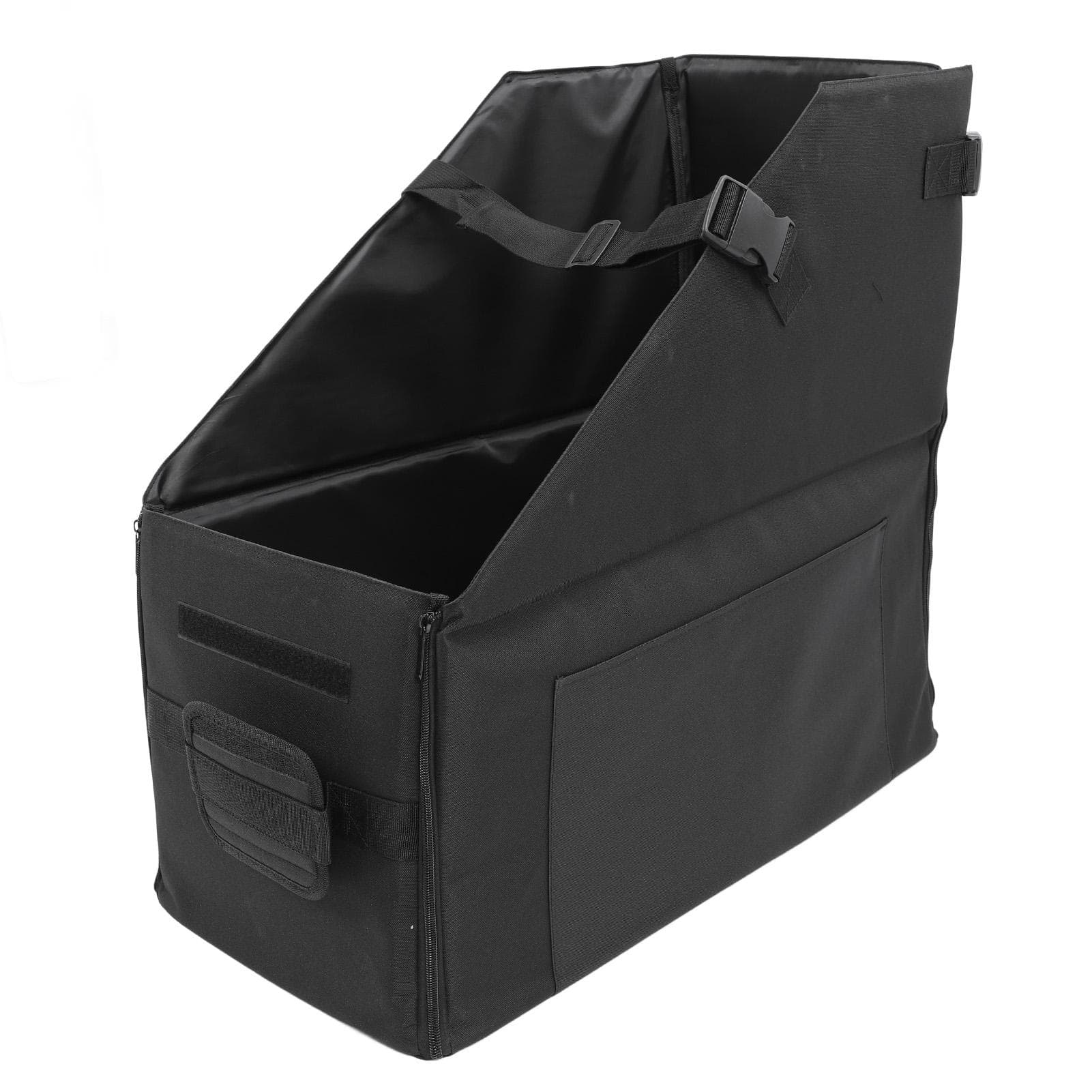 Folding Bike Carry Case with Dust Cover Oxford Fabric Bike Travel Bag Storage Box for Brompton for