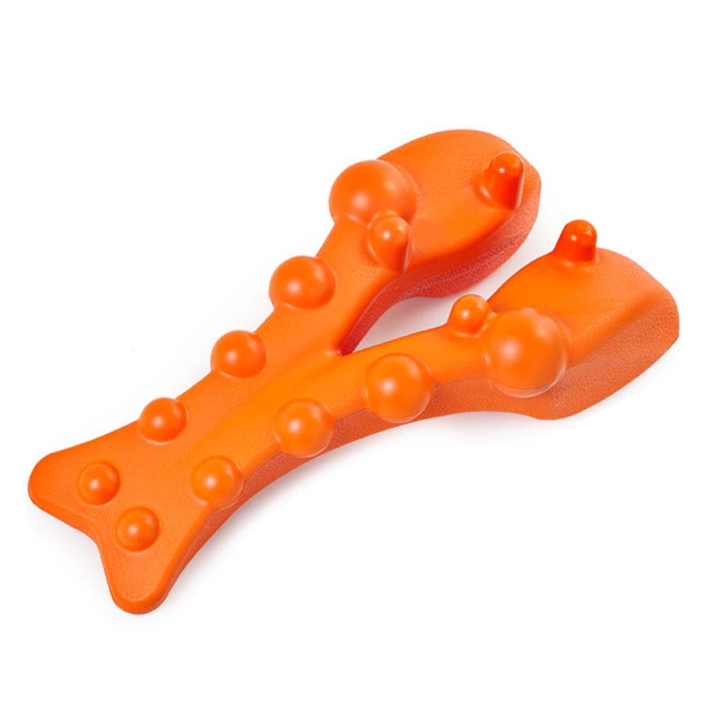 Trapezius Trigger Point Massage Tool Acupressure for Occipital Release,TMJ Pain Relief,Shoulder Blade,Cervicogenic Headache orange