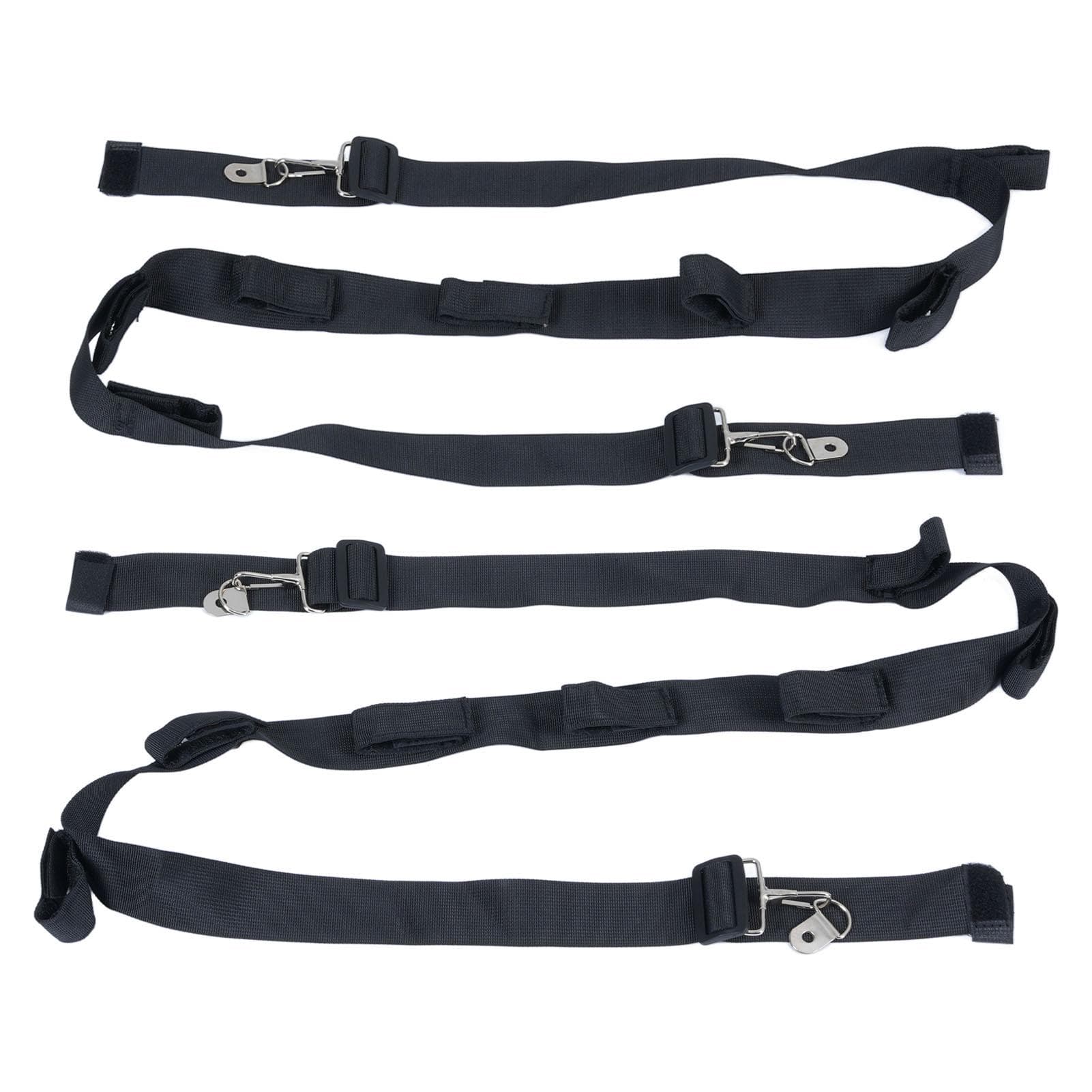 2Pcs Car Fishing Rod Holder Polyester Fishing Pole Rack Strap for SUV MVP RV Minivan
