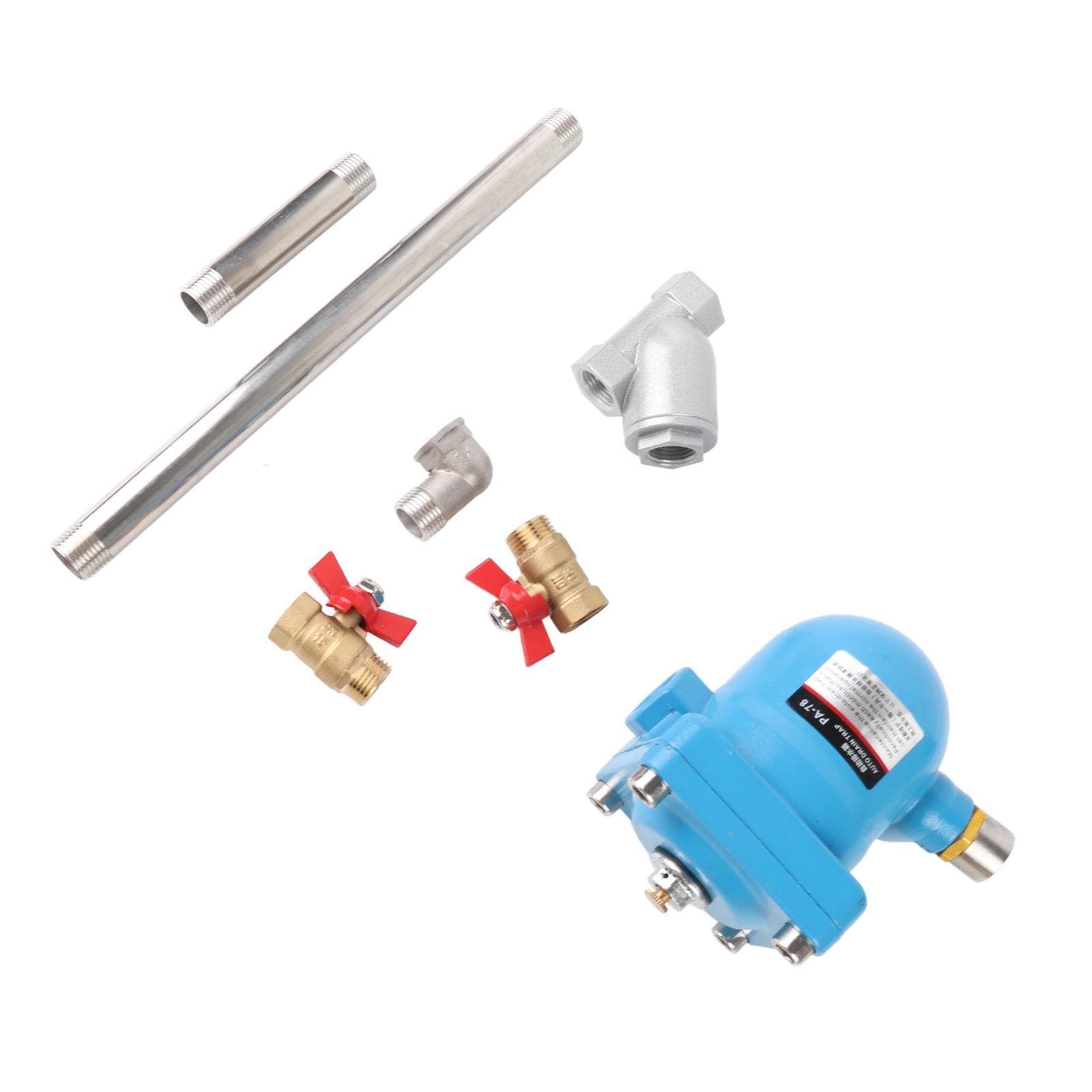 Pneumatic Automatic Drainer Low Loss Aluminum Alloy Case Rustproof Water Drainer for Air Compressor