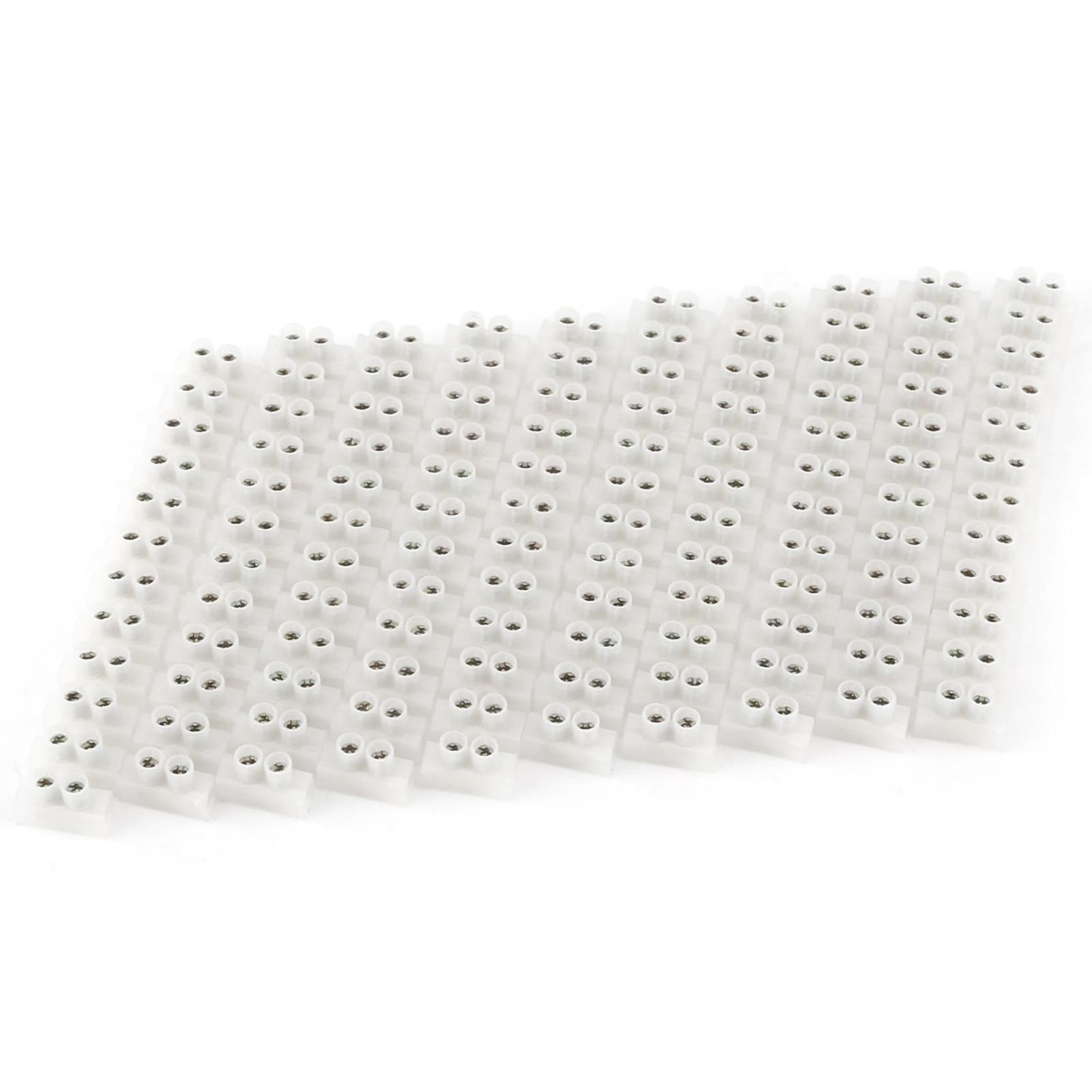10pcs 360V 10A Dual Row Screw Terminals Electric Barrier 12terminal Strip Block