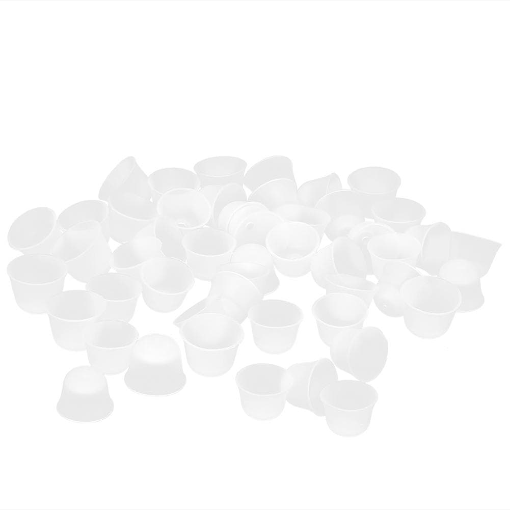 50pcs Silicone Earplugs Noise Cancelling Reusable Hearing Protection Waterproof Ear Plugs L M