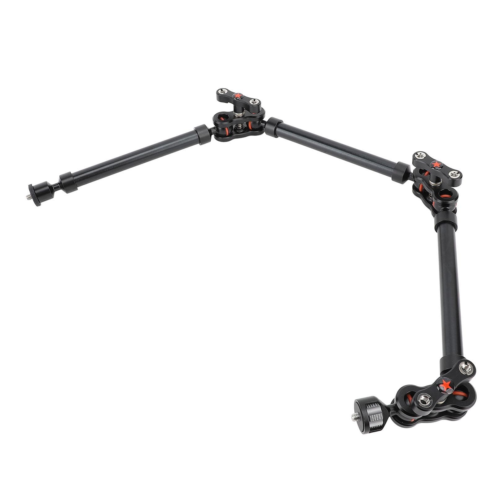 755mm Universal Arm Stand 3 Sections Adjustable Photography Extension Support for Camera Light