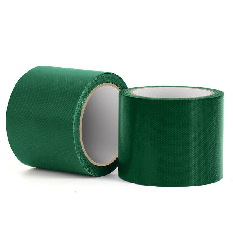 Tarpaulin Repair Tape PVC Leakage Patch Tape Rainproof Cloth Adhesive Tape 45 Volumes Green green