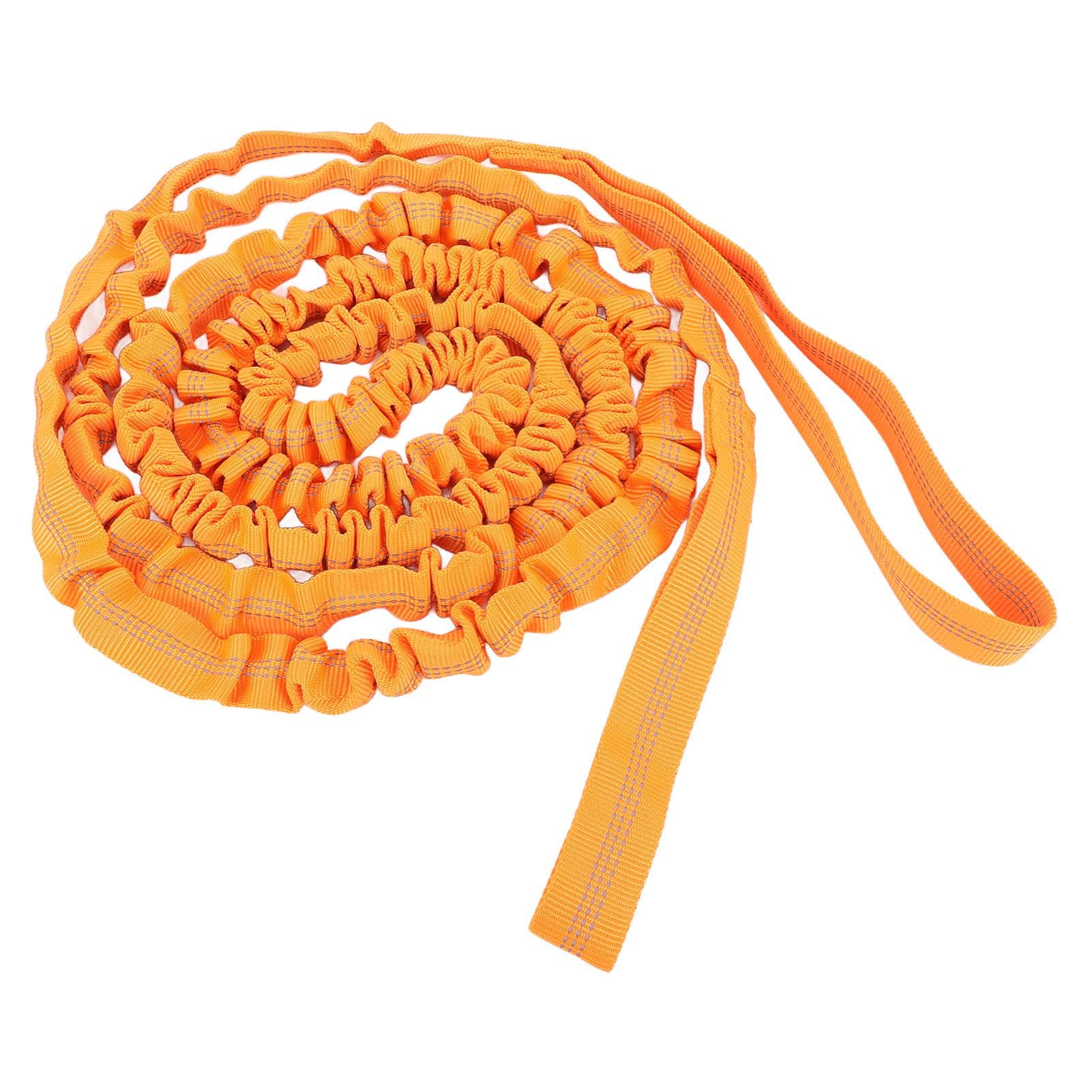 Bike Tow Rope Cycling Stretch Pull Strap Traction Strap Bike Towing Pull Strap with Storage Bag for
