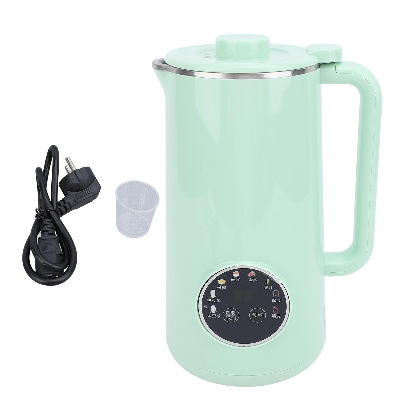 Nut Milk Maker Machine 800ml Stainless Steel Multifunctional Automatic Soy Milk Maker Blender with L