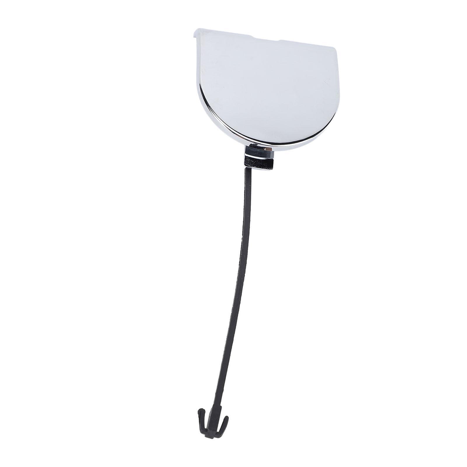 Rear Bumper Tow Hook Eye Cover 735455393 Impact Resistant Chrome Car Bumper Towing Eye Cap for