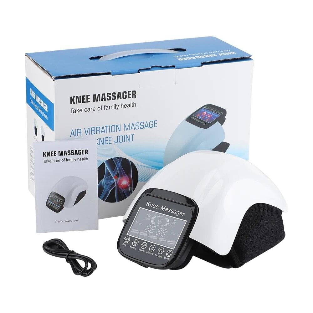 Electric Infrared Heating Knee Massage Air Pressure& Vibration Physiotherapy Instrument Knee Massage Rehabilitation Pain Relief United States