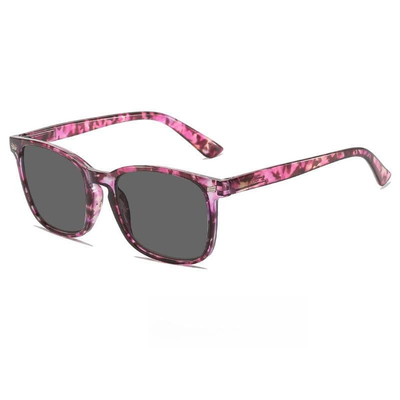 New Fashion Square Frame Women Sunglasses High Quality Printed Color UV Protection Outdoor Neutral Style