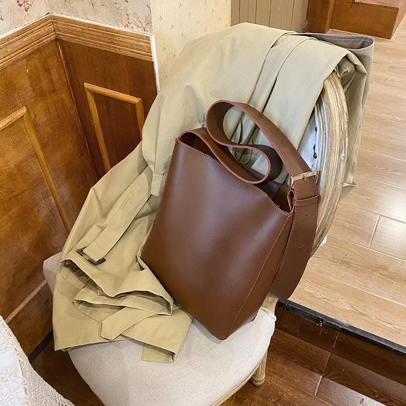 Women's Bag, Commuter Tote Bag, Large-capacity Mother-and-child Bag for Women brown