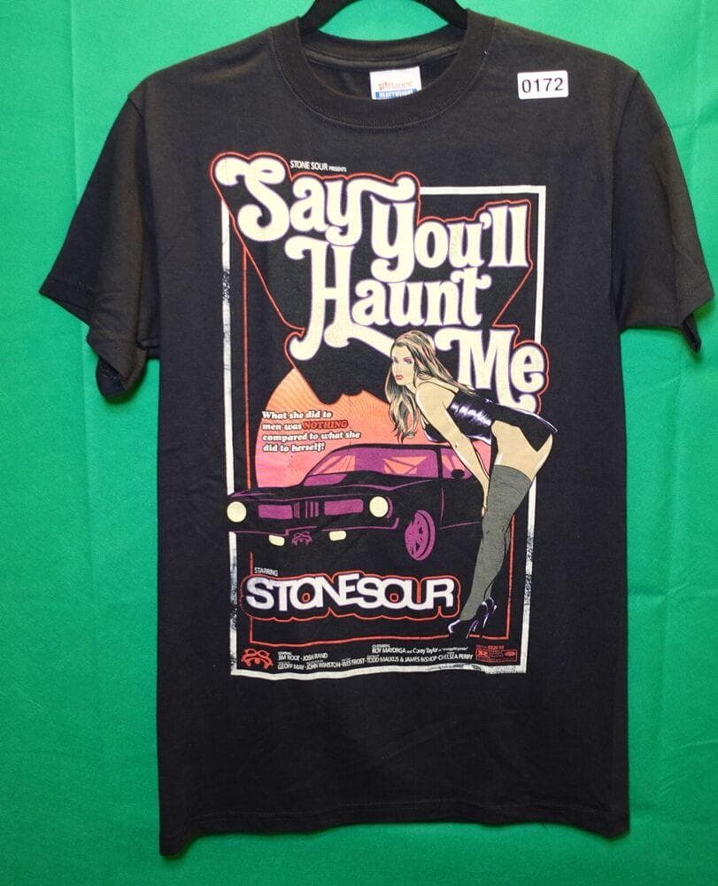 Stone Sour Say You'Ll Haunt Me Vintage Unisex T-Shirt XXXXL