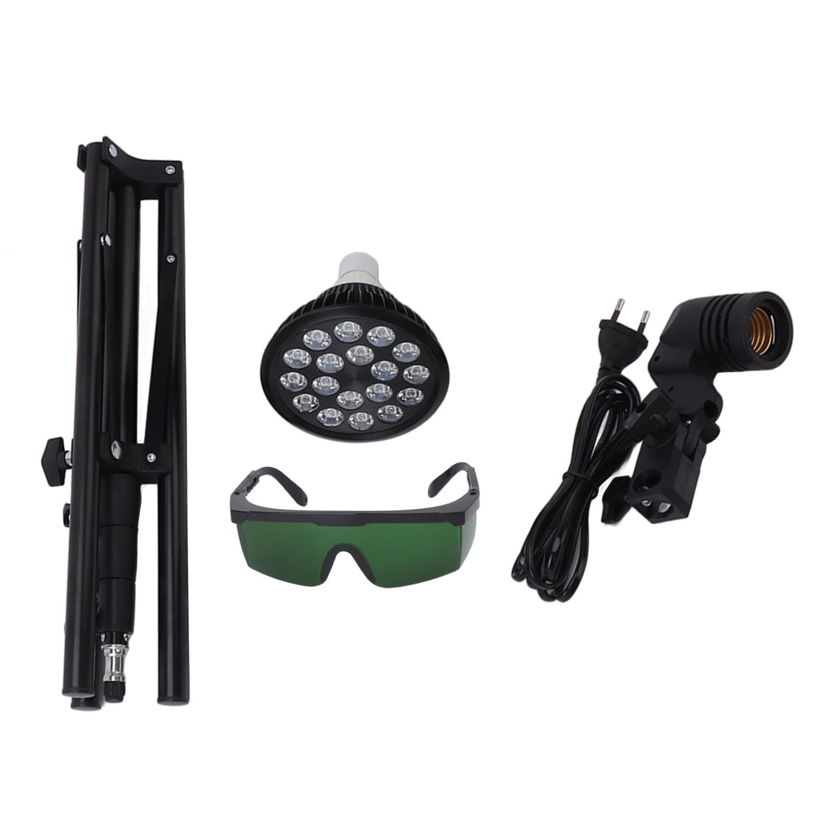 Taning Lamp 460nm Sun Light Skin Tanning Light Adjustable Tripod 54W 100?240V with Light Bulbs for