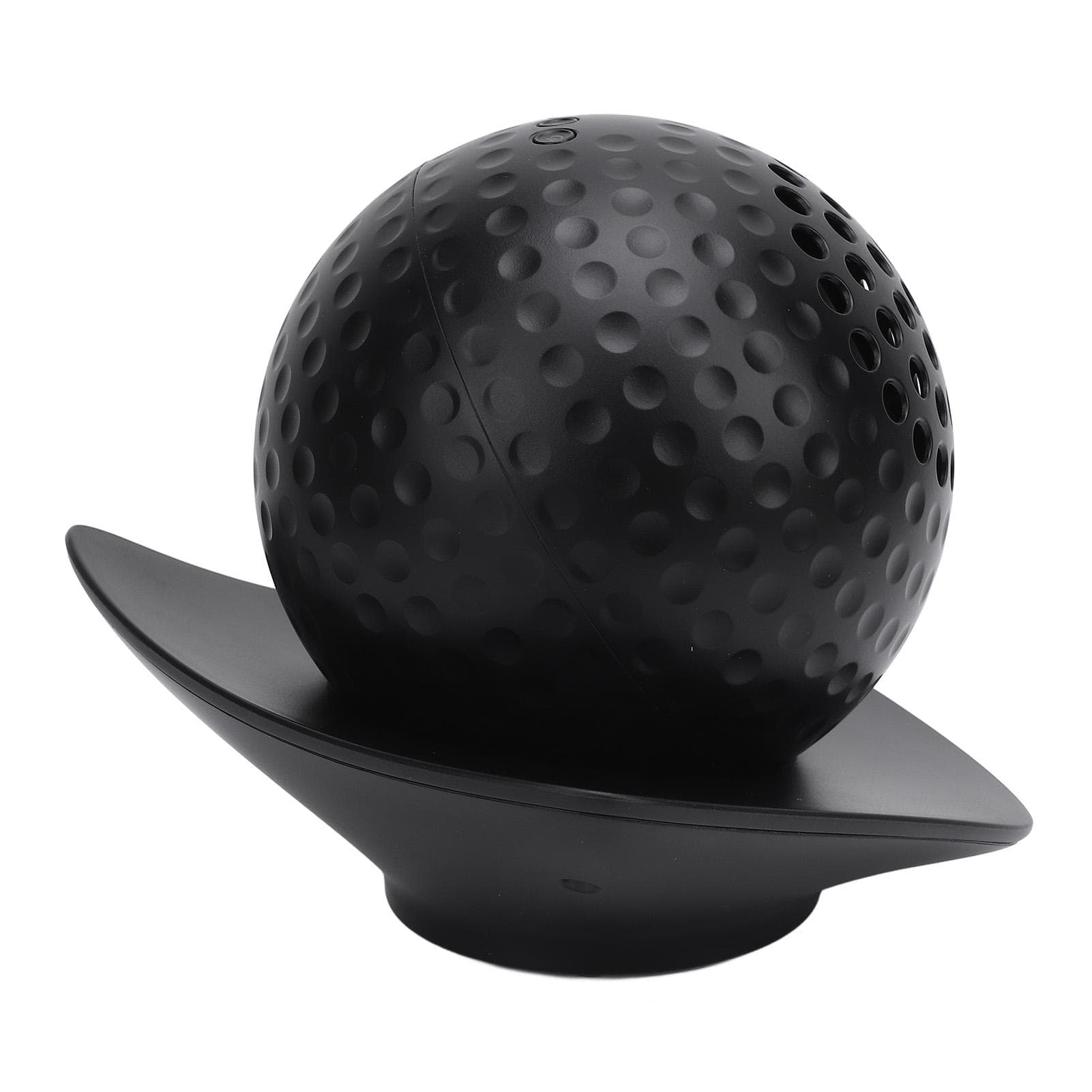 Bluetooth Speaker Superior Sound Water Resistant Golf Ball Look Portable Wireless Speaker for Home black