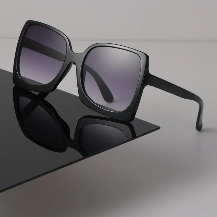 Lovely Square Sunglasses Women Men Retro Designer Mirror Sun Glasses Big Frame Oculos De Sol Unisex Fashion Other