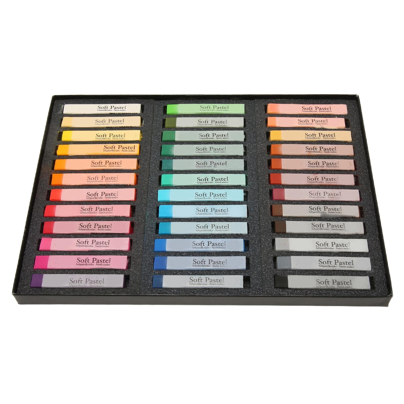 Soft Dry Pastel Chalk 36 Colors Professional Artist Chalk Pastel Sticks for Office School Art