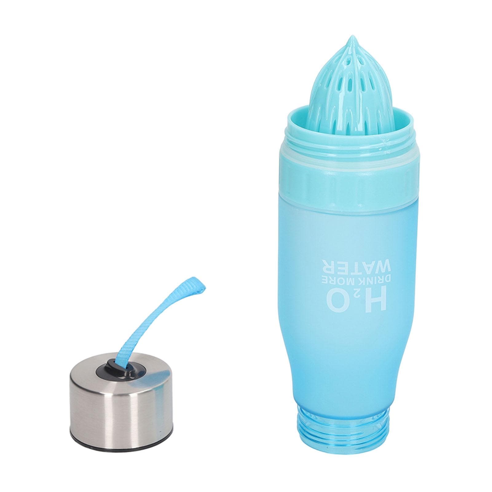 Lemon Juice Squeezer Fruit Infuser Outdoor Travel Portable Leakproof Water Bottle for Men Women