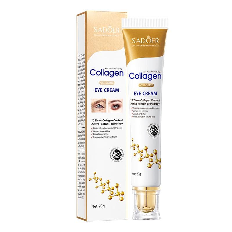 Instant Eye Bag Removal Cream Collagen Anti-dark Circles Eye Bags Anti-wrinkle Firm Fine Lines Brighten Anti Puffiness Eye Care