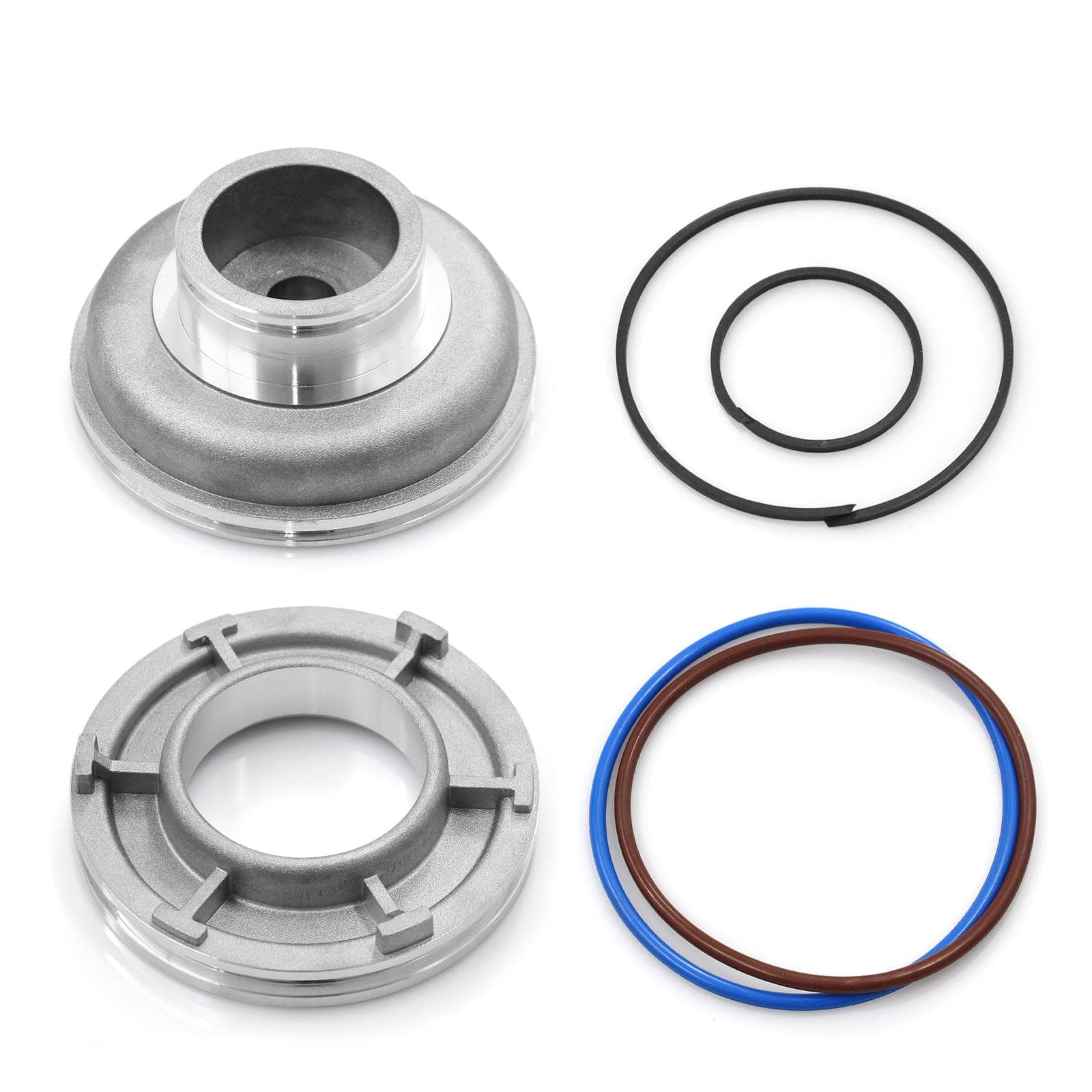 Transmission Piston Fitting, Servo Piston Kit Replacement for Chevy Corvette 4L60E 700R4 silver
