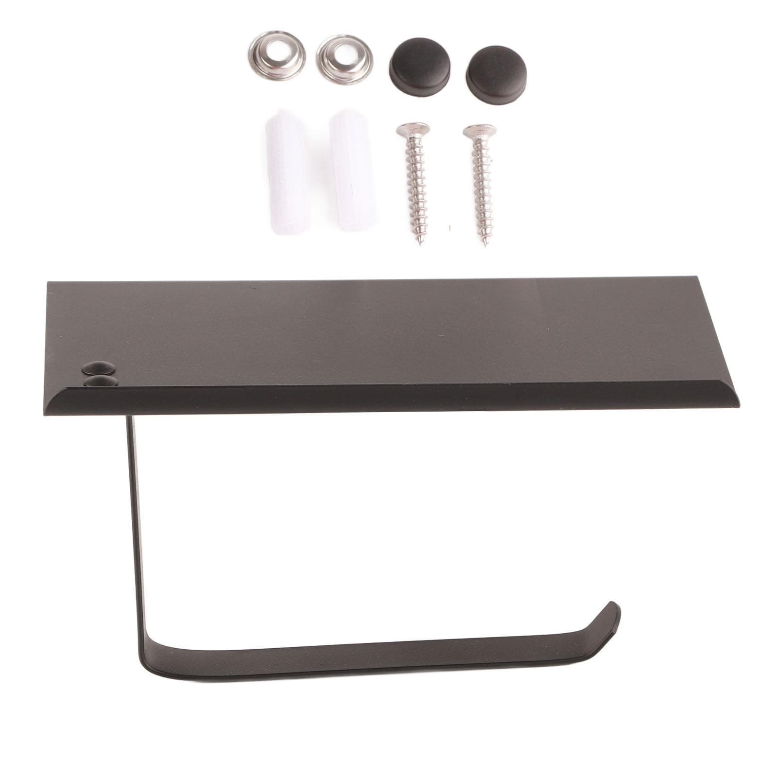 Paper Towel Holder Stainless Steel Punch Free Dual Use Toilet Paper Dispenser for Home Bathroom K6