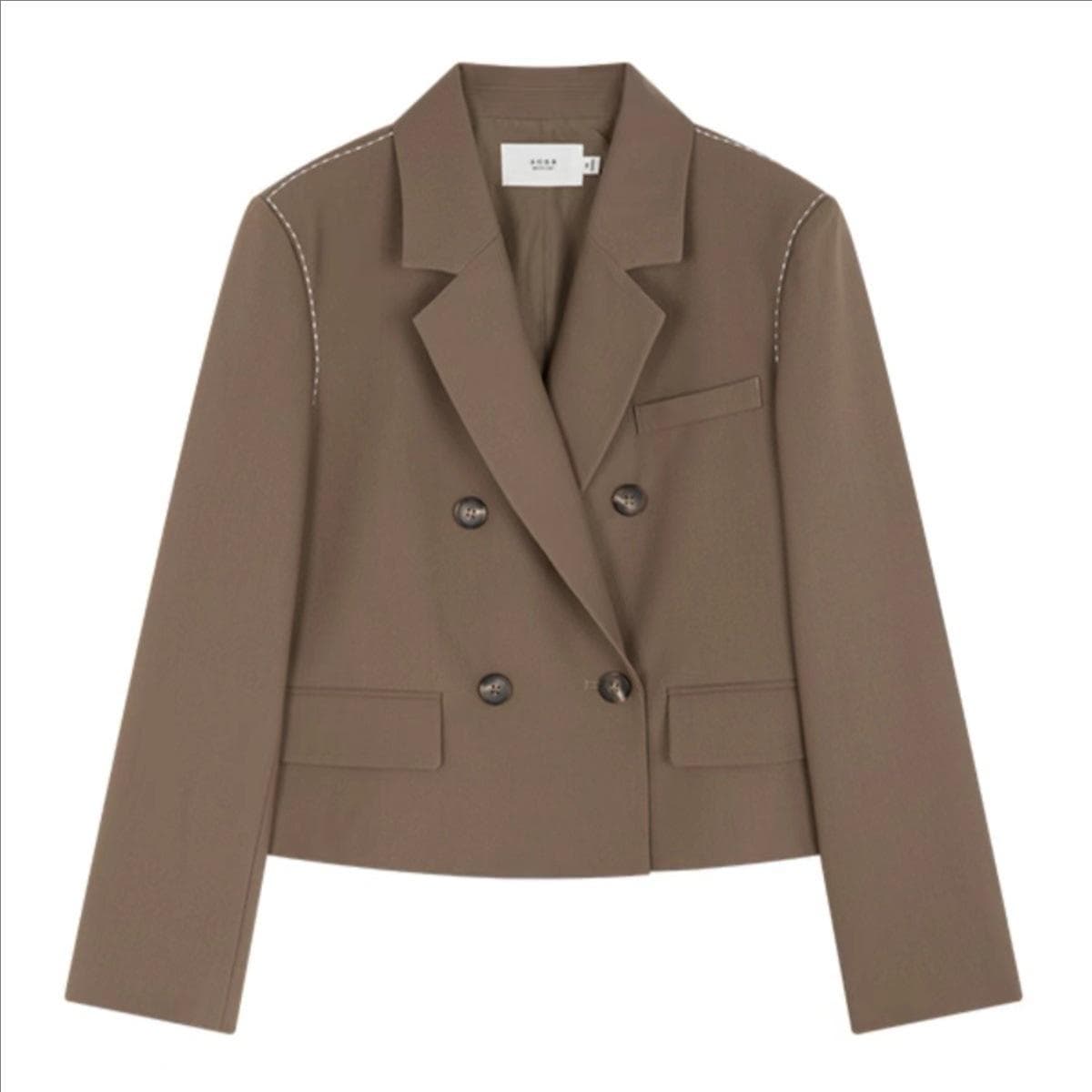 New Autumn Coat with Versatile Small Long-sleeved Women's Suit 2XL