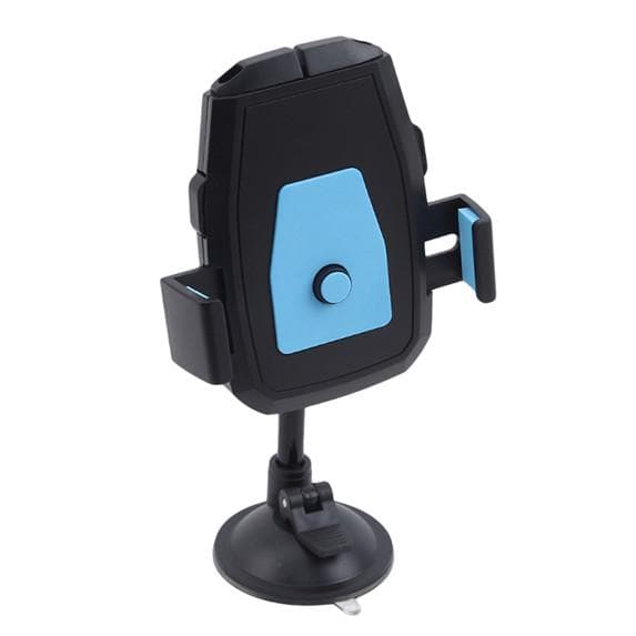 Car Phone Holder Mount Bracket Cup Universal Car Holder Mobile Suction Mount Windshield Phone Lock Car Accessories One Size blue
