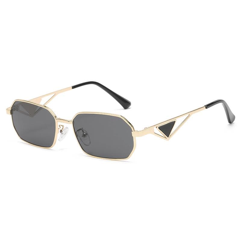 Fashion Sunglasses UV400 Protection Rectangle Square Frame for Women Men Outdoor Travel Leisure Shades Eyewear pictures show