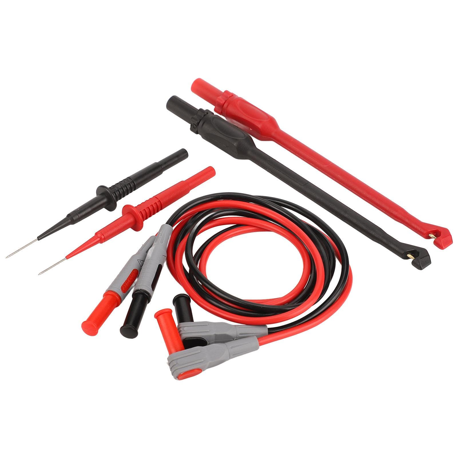 Multimeter Test s Kit Brass PVC PA Durable Wearable 4mm Plug Accurate Reading Electronic Test