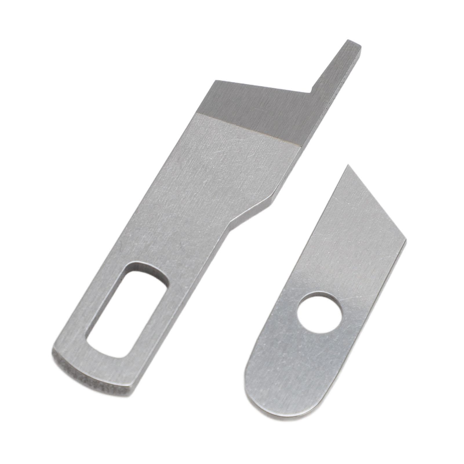 Sewing Machine Upper Lower Blade Set Iron Upper and Lower Blade for 14HD854 HD0450S HD0400S SE017